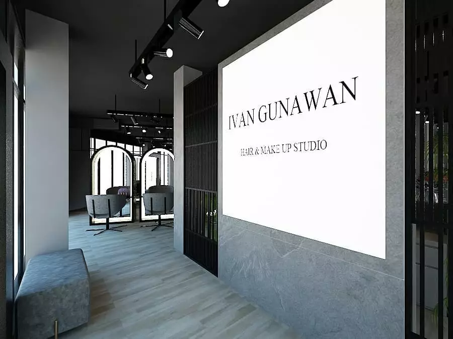 desain interior salon Igun Instagram