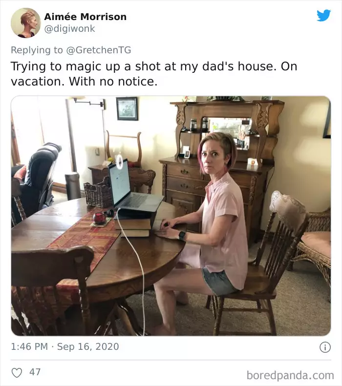 Kelakuan kocak meeting online Berbagai sumber