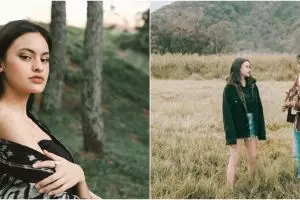 7 Potret Andira Hadley pacar Bisma Karisma, gaya rambut curi perhatian