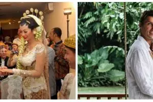 9 Tahun menikah, begini 10 potret kemesraan Indah Kalalo dan suami