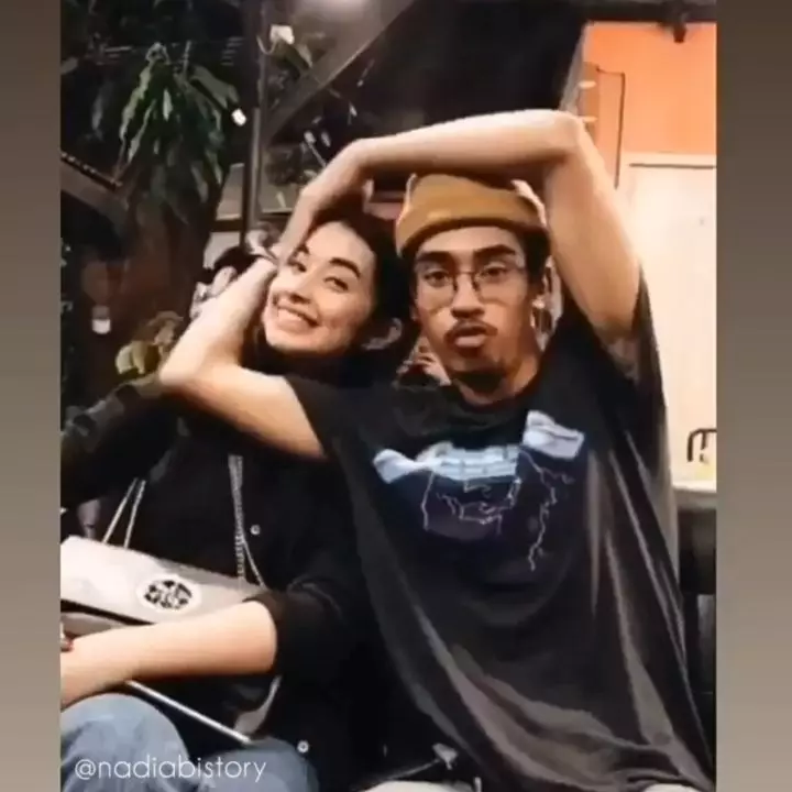 Abidzar dan kekasih © 2020 brilio.net