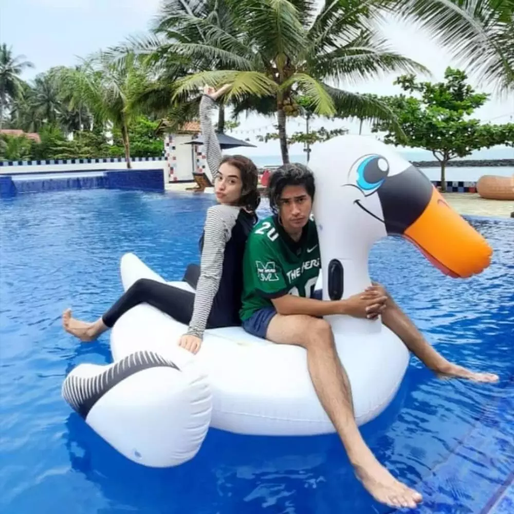 Abidzar dan kekasih © 2020 brilio.net