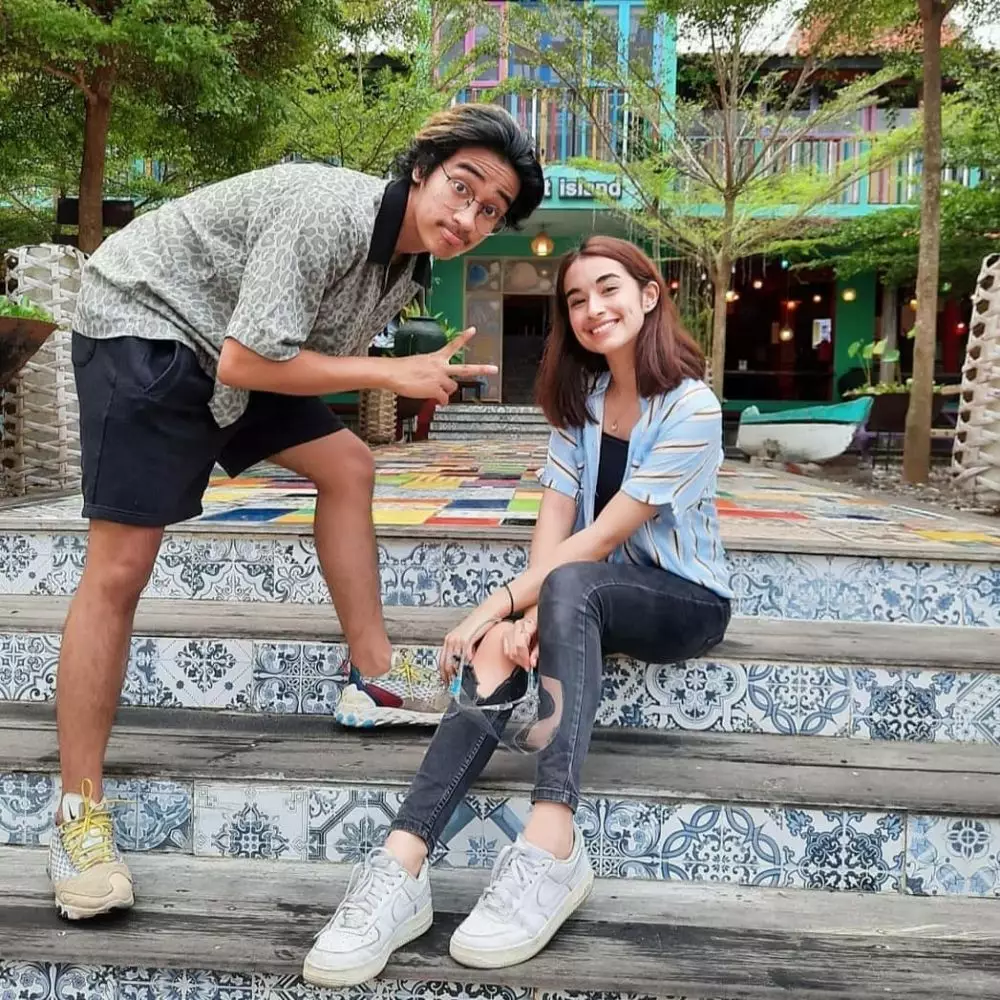 Abidzar dan kekasih © 2020 brilio.net