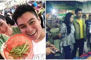 Momen manis 8 pasangan seleb belanja di pasar, antigengsi