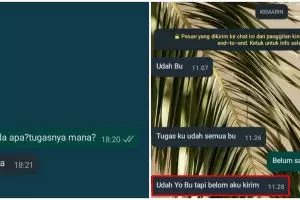 10 Chat lucu guru dan murid bahas tugas online, bikin tepuk jidat