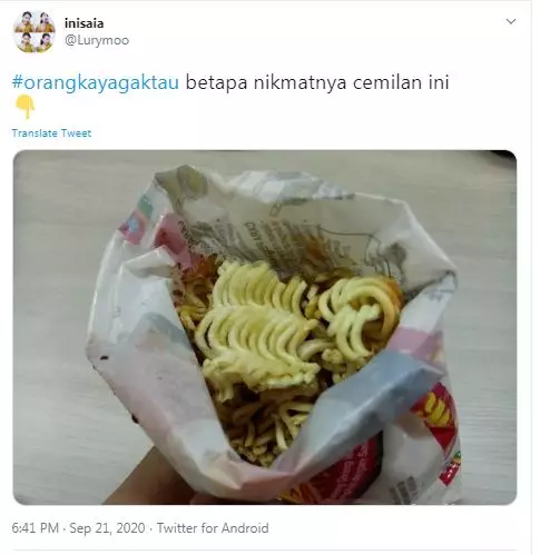cuitan lucu cuma sobat miskin yang rasain Twitter