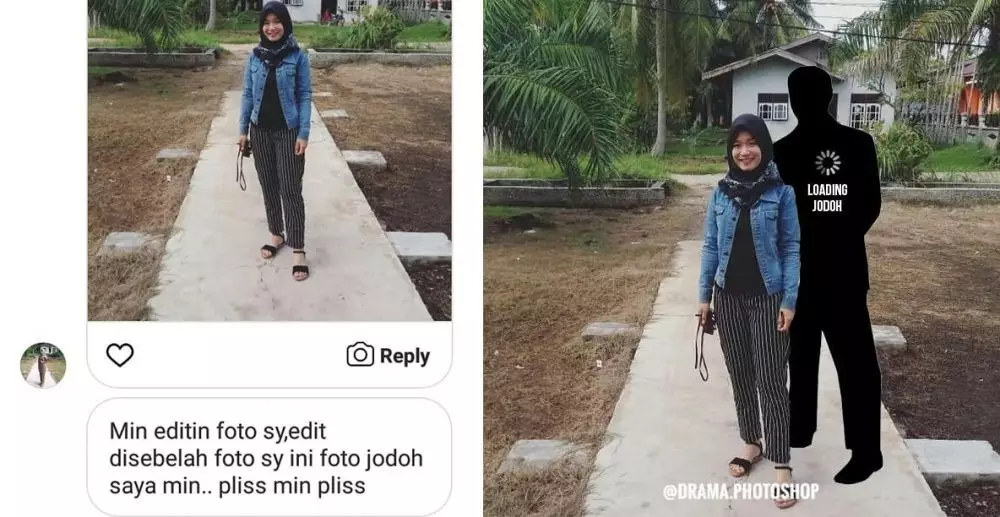 hasil editan foto netizen berbagai sumber
