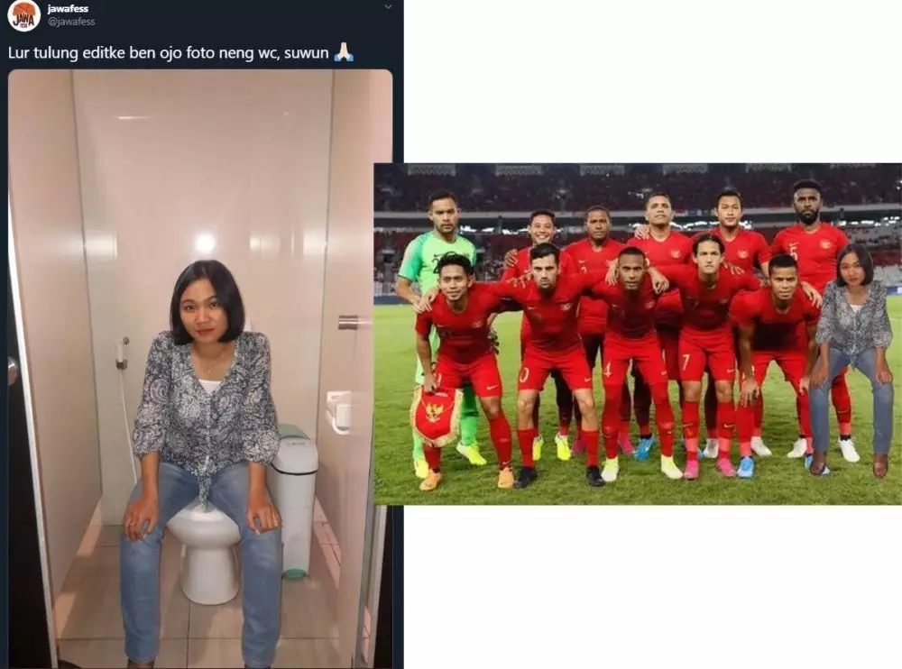 hasil editan foto netizen berbagai sumber