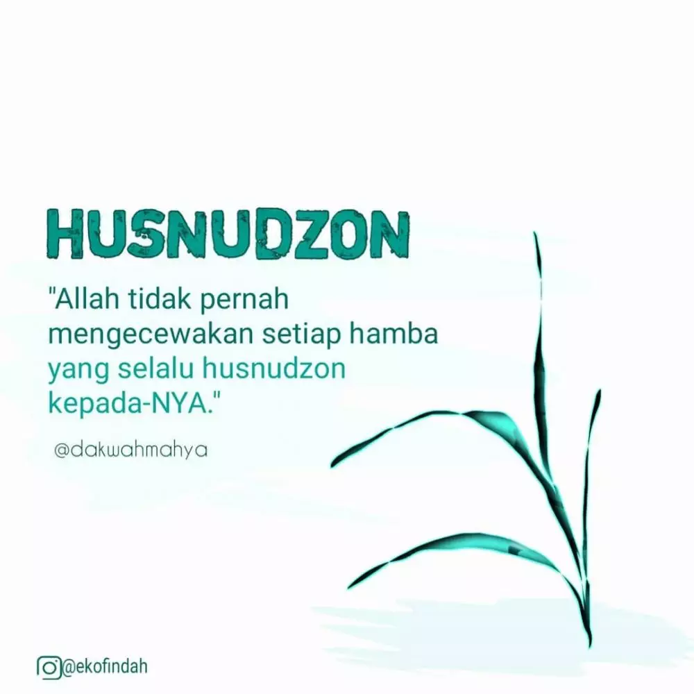 bijak berprasangka baik instagram