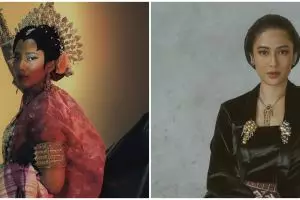 Beda gaya 10 seleb cantik saat bersanggul. anggunnya maksimal