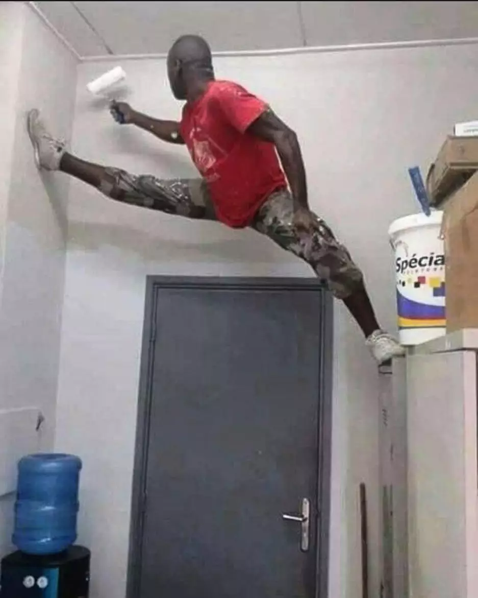 aksi totalitas tukang bangunan Berbagai Sumber