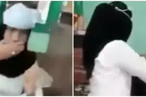 Terjaring razia, ibu ini panik cari masker yang ada di dahinya