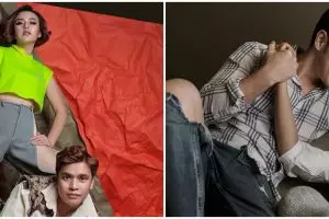 Gaya 14 pasangan seleb pemotretan berkonsep kasual