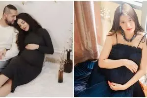 Pemotretan maternity 12 seleb di rumah ini kece banget