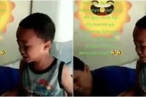  Cara seorang ibu bikin anak kapok main game online ini kocak