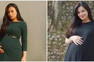 Jarang beli baju hamil, 10 gaya Asmirandah ini simpel tapi stunning