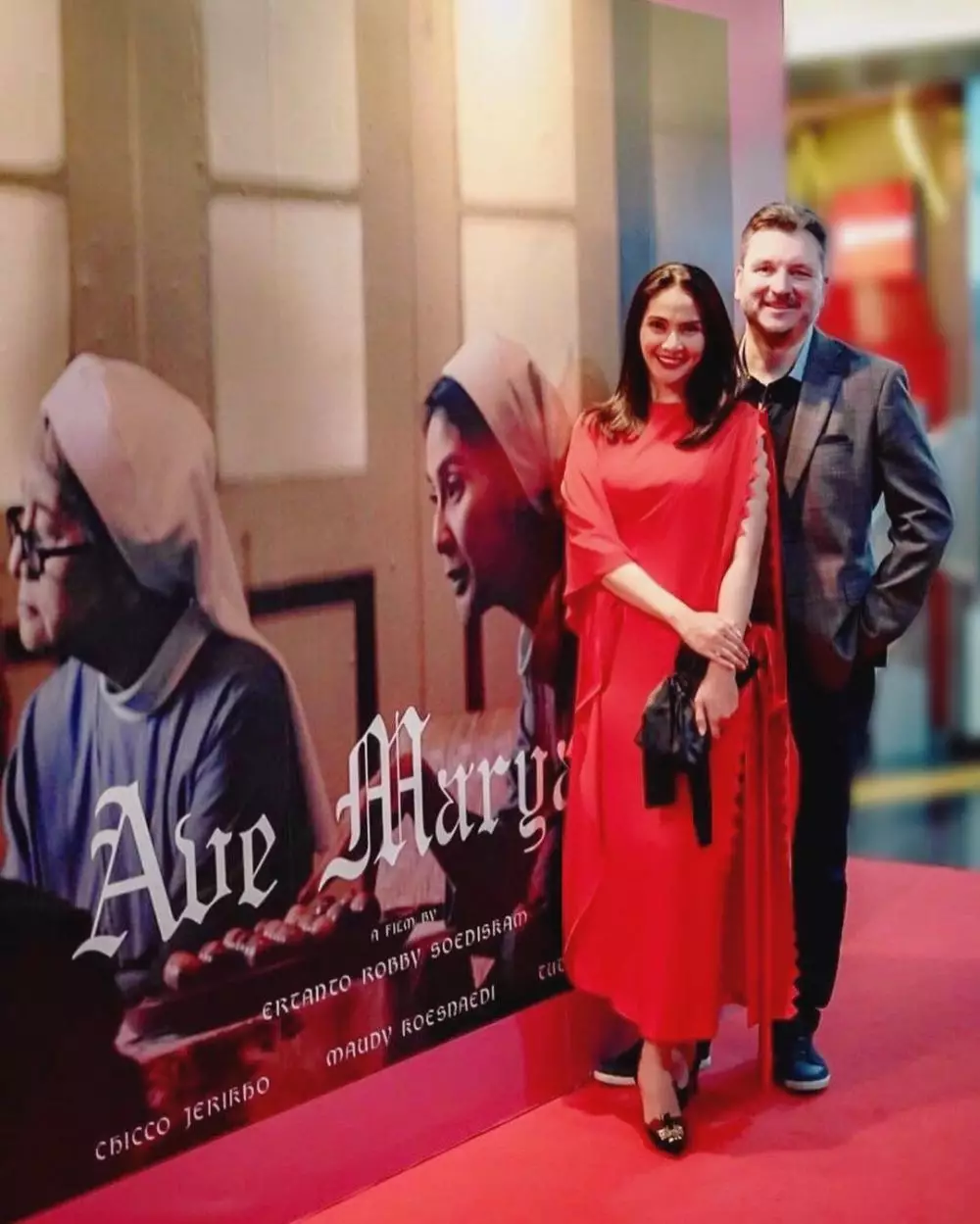 potret harmonis maudy dan suami © 2020 Instagram