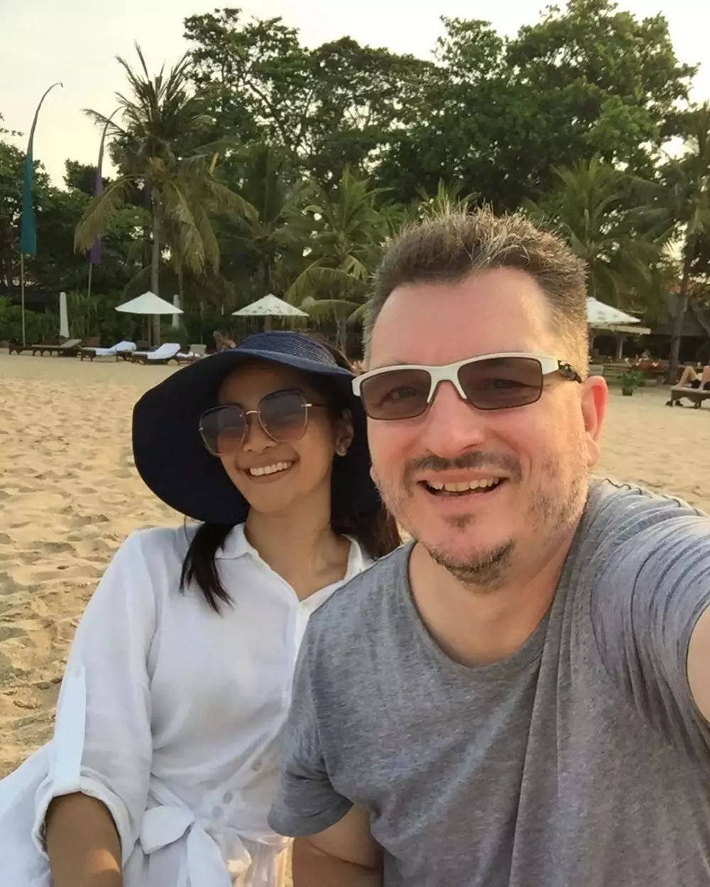 potret harmonis maudy dan suami © 2020 Instagram