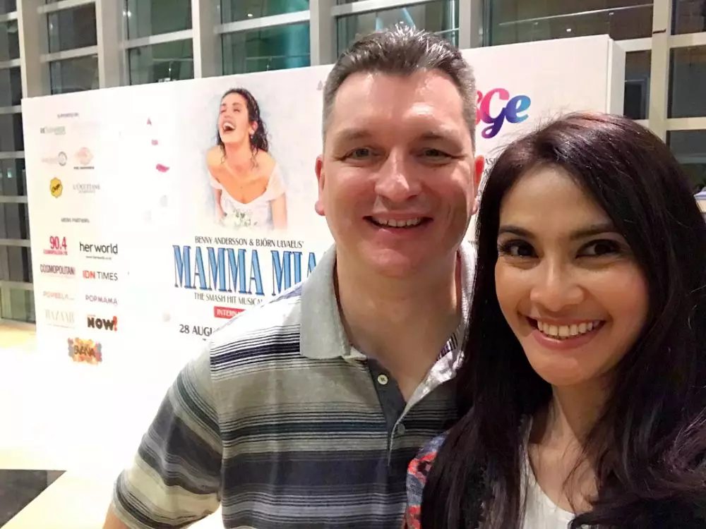 potret harmonis maudy dan suami © 2020 Instagram