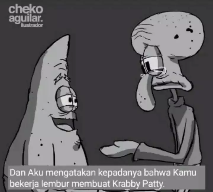 curhat imajiner squidward Berbagai Sumber