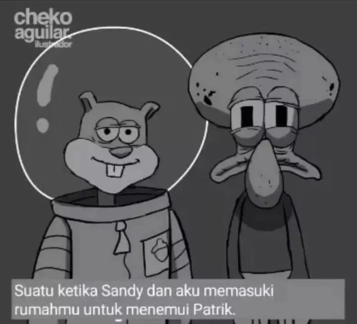 curhat imajiner squidward Berbagai Sumber