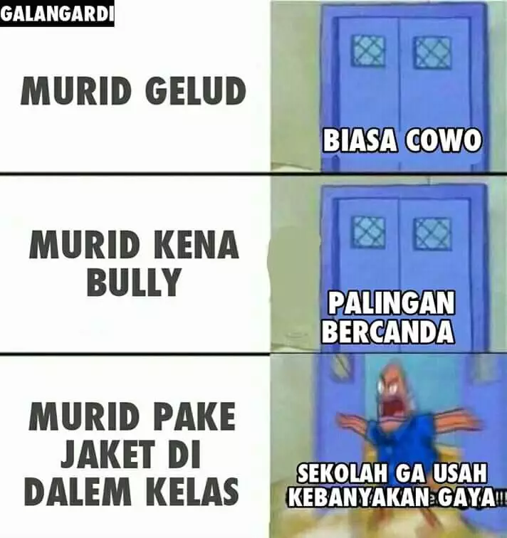 Meme siswa di kelas lucu Berbagai sumber Meme siswa di kelas lucu Berbagai sumber