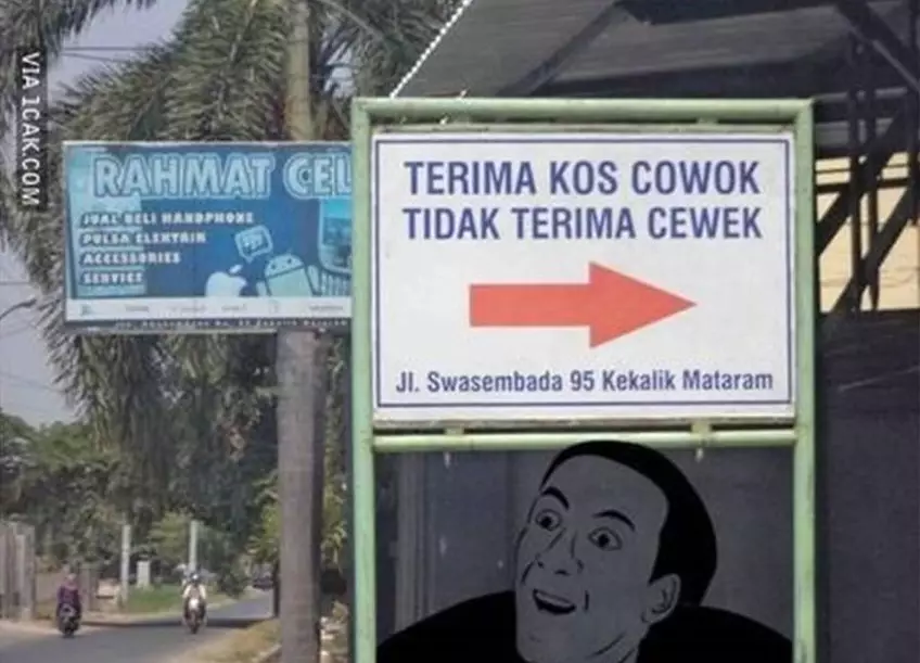 Terima kos absurd Berbagai sumber