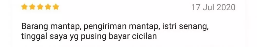 Review barang elektronik Twitter