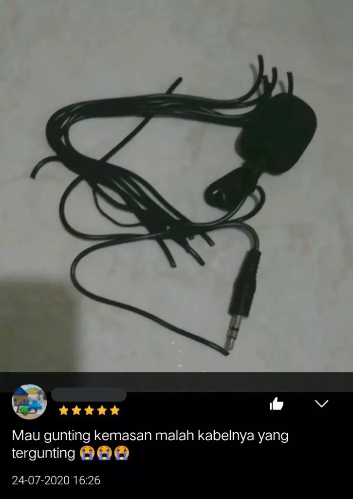 Review barang elektronik Twitter