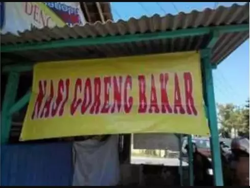 spanduk jualan nasi goreng  Berbagai Sumber