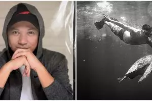 10 Potret Gading Marten liburan ke Labuan Bajo, menyelami bawah laut