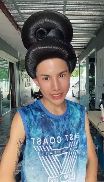 gaya wig antimainstream TikTok 