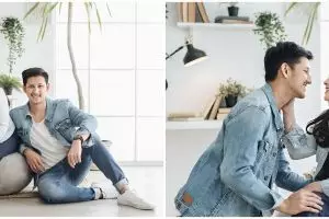 9 Gaya simpel pemotretan keluarga Tasya Kamila, nggak ribet & keren