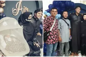 10 Momen Irish Bella & Ammar Zoni gelar akikah anak, penuh khidmat