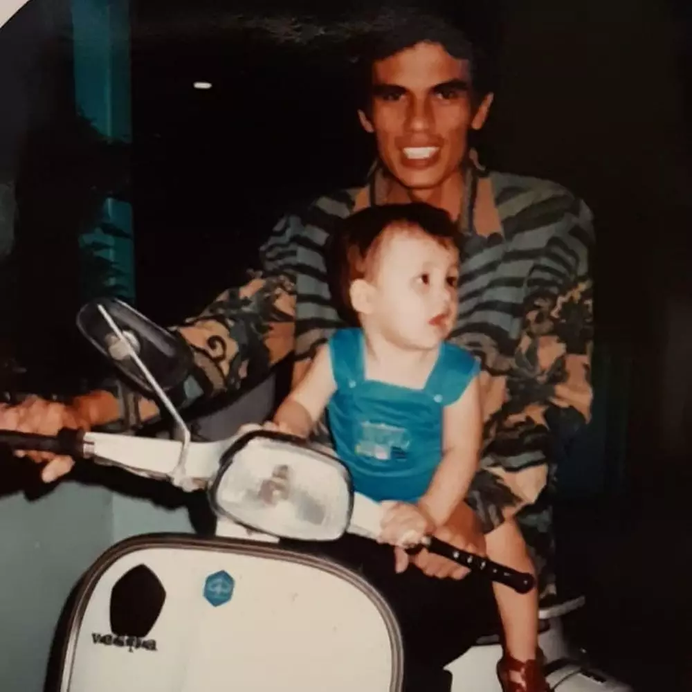 masa kecil Andhika Pratama Instagram