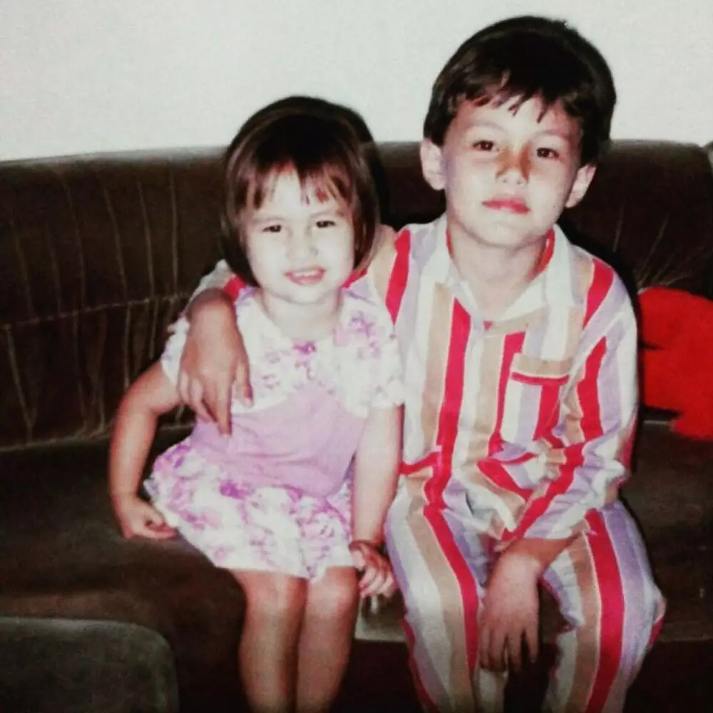 masa kecil Andhika Pratama Instagram