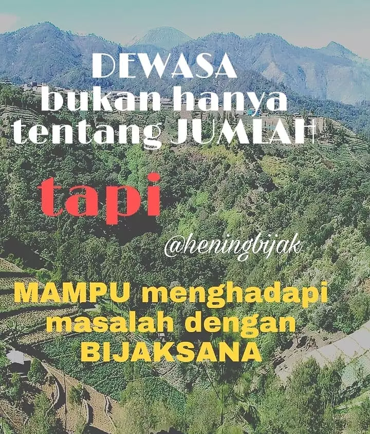Kata-kata mutiara tenang © berbagai sumber