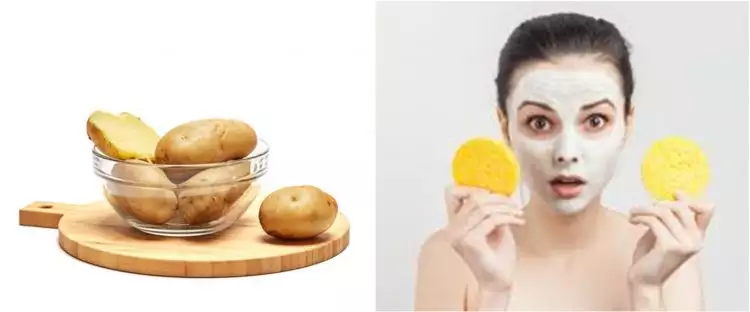 10 Cara membuat masker wajah dari kentang, bikin wajah glowing & halus