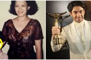 7 Potret transformasi Reza Rahadian, masa kecilnya bikin pangling