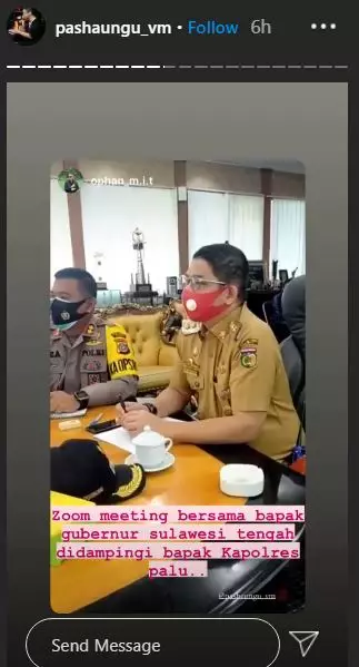 potret Pasha jadi Plt Instagram potret Pasha jadi Plt Instagram