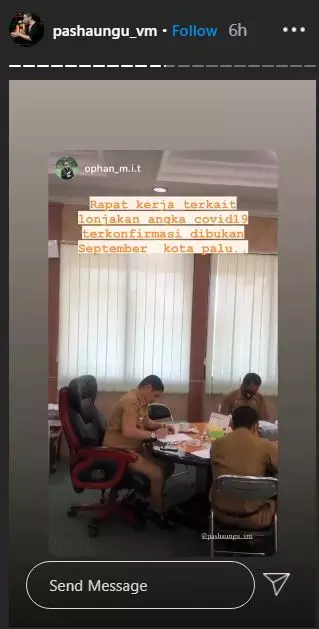 potret Pasha jadi Plt Instagram potret Pasha jadi Plt Instagram