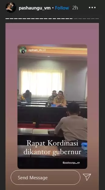 potret Pasha jadi Plt Instagram potret Pasha jadi Plt Instagram