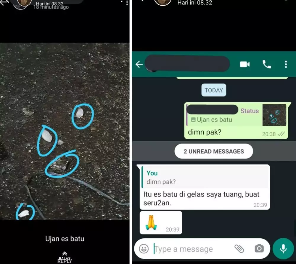Jokes bapak di WhatsApp Twitter