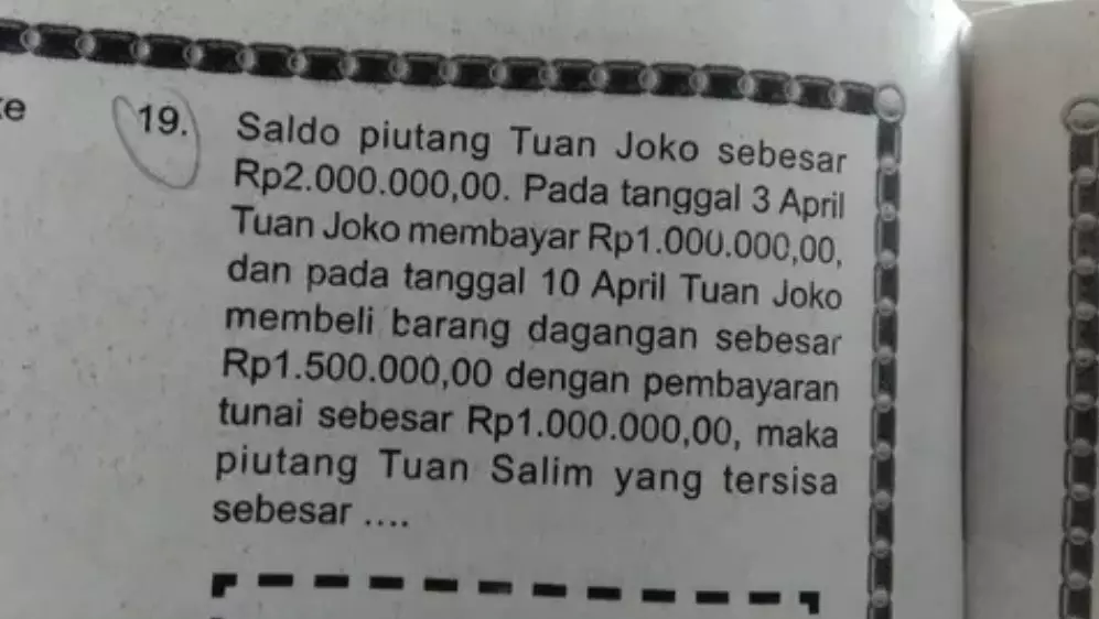Soal matematika absurd Berbagai sumber Soal matematika absurd Berbagai sumber
