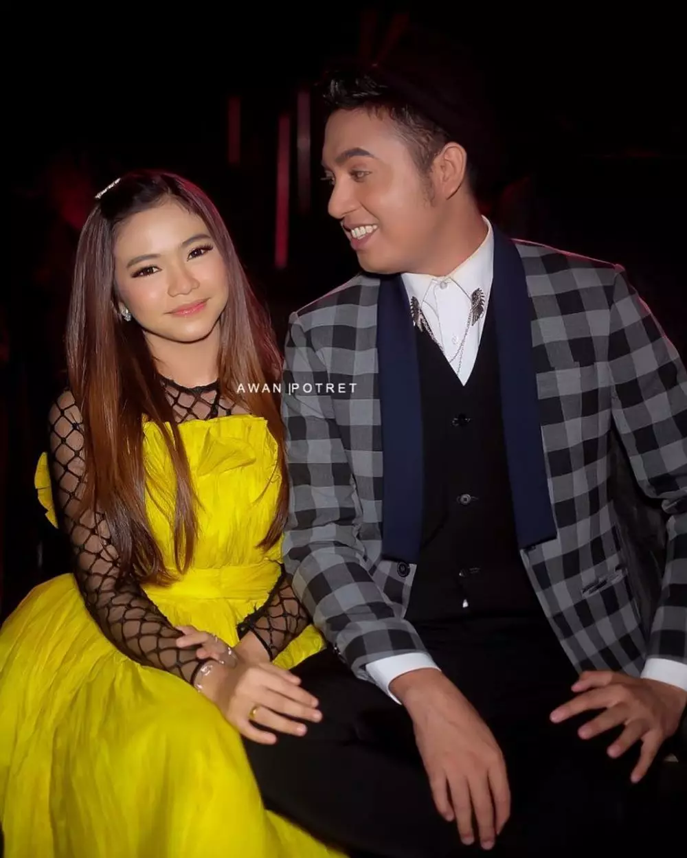 Potret Gunawan dan Rara LIDA  Instagram Potret Gunawan dan Rara LIDA  Instagram