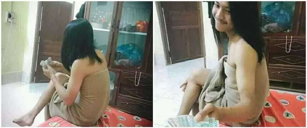 rambut gondrong menipu mata Berbagai Sumber