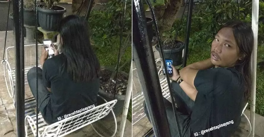 rambut gondrong menipu mata Berbagai Sumber