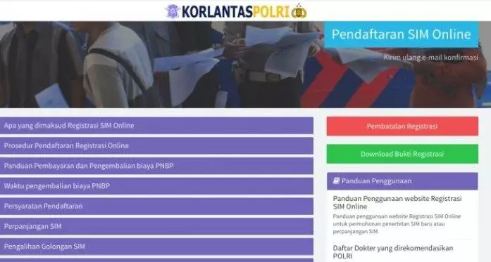 Cara perpanjang SIM Online © 2020 brilio.net