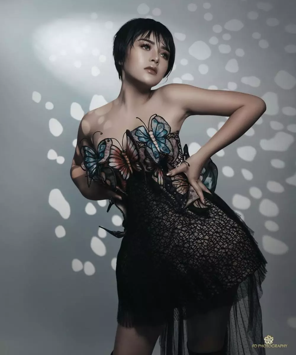 Amanda Manopo bertema kupu-kupu © 2020 brilio.net