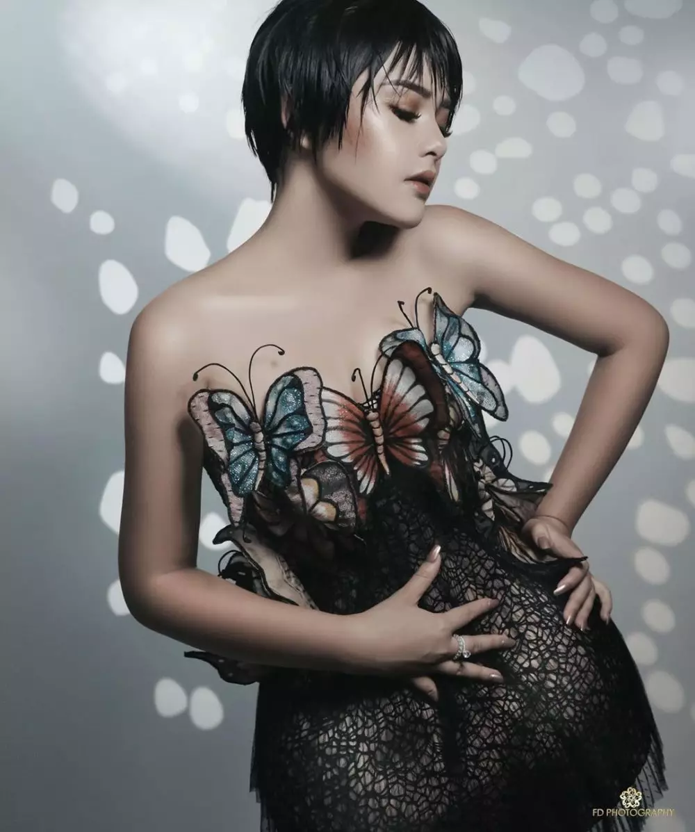 Amanda Manopo bertema kupu-kupu © 2020 brilio.net